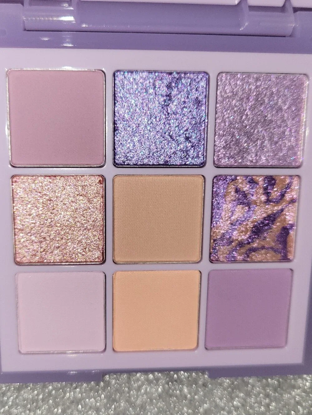4PC🍇Face Need🍇BNIB LE HUDA Beauty LILAC EYE & PASTEL BRUSHES 4PC Face Set!HTF!